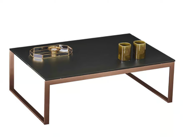 HIP HOP - Crystal and steel coffee table by Bontempi Casa - view 2